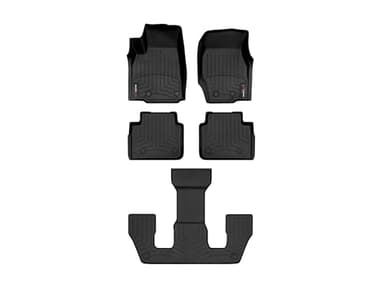 WeatherTech FloorLiner for 2021-2022 Jeep Grand Cherokee L WL 7-Passenger with Bench Seating - 3rd Row - Black