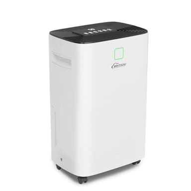 34 Pint Dehumidifier for Basement, Britsou Dehumidifiers for Home with Auto Humidity Control, Drain Hose, 24H Timer - Ideal for Bedroom, Bathroom