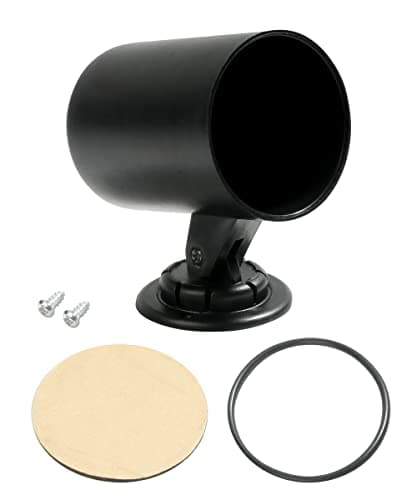 AOCISKA Car Gauge Pod,52mm 2" Single Gauge Pod Dash Swivel Mount Holder,Universal Dash Gauge Pod ABS Plastic Dashboard Pod Mounts,Swivels 360 Degrees,Automotive Replacement Housing Pods Meter Cup