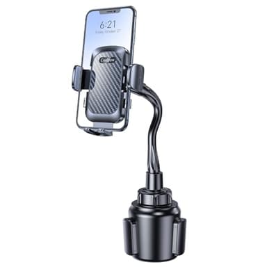 Car Cup Holder Phone Holder Mount, Cup Phone Holder for Car, Adjustable Cell Phone Holder Car Accessories Phone Holders for Your Car Cupholder Trucks Golf Cart for iPhone All 4-7 Inches Smartphones