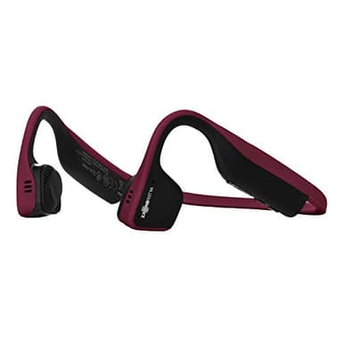 AfterShokz Titanium Open Ear Wireless Bone Conduction Headphones, Canyon Red, AS600CR
