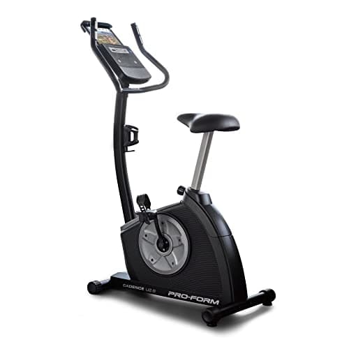 Proform Cadence U2.9 Exercise Bike, Magnetic Upright Bicycle with Heart Rate, Stat Monitor and easy to assemble for home workout.