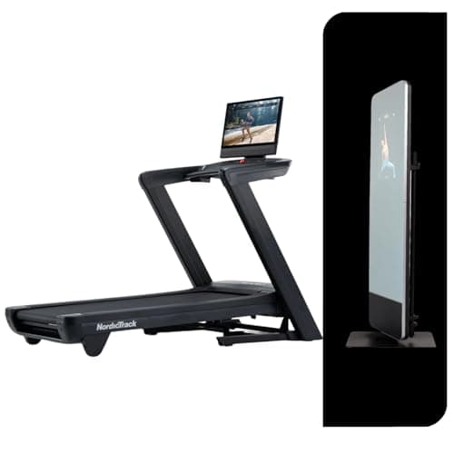 NordicTrack 2450 Foldable Walking Pad (2025 Model) with Vue Mirror by Fitness Factory, Treadmills for Home Office Gym iFIT Enabled for Home Workout Sessions.