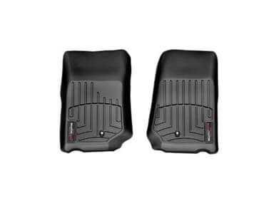WeatherTech 441051 Custom Fit Front FloorLiner for Select Jeep Wrangler Models (Black)