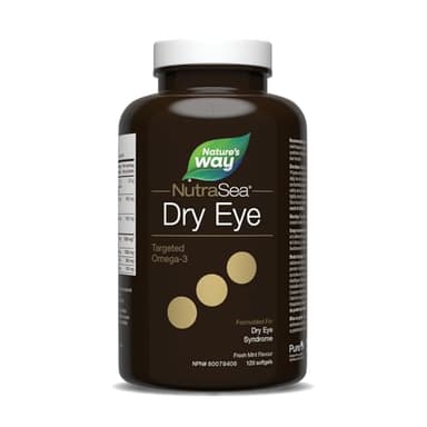 NutraSea Dry Eye Targeted Omega-3, 1500 mg of EPA + DHA, 150 mg of GLA, 120 count soft gel