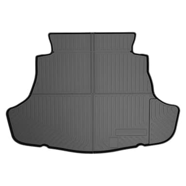 Mixsuper Custom Fit Cargo Liner for 2018-2023 2024 Toyota Camry & Avalon 2019-2022 All Weather Trunk Mat TPO Durable Odorless 3D Rear Trunk Liner Cargo Mat Black