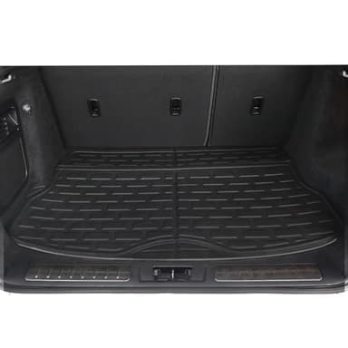 TripleAliners Vehicle Mat Universal Fit Trunk Cargo Liner All Weather Protection XPE Material Seat Back Protector Trim-to-Fit Compatible with Most Cars SUV Sedan (Trunk Mat)