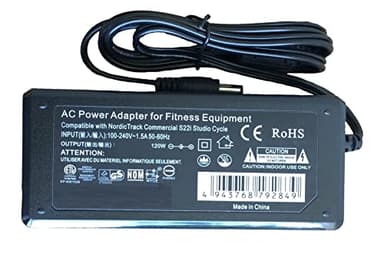 AC Adapter for NordicTrack Commercial S22i Studio Bike