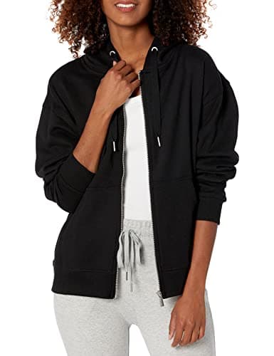 Calvin Klein Performance Women's Eco Fleece Hoodie, Black, Large