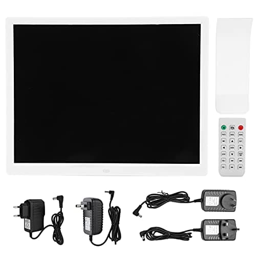 15 inch Digital Picture Frame, Skylight Frame High Definition 1024x768 Touch Screen Display with Dual‑Mode Control, Gift for Friends and Family(White)