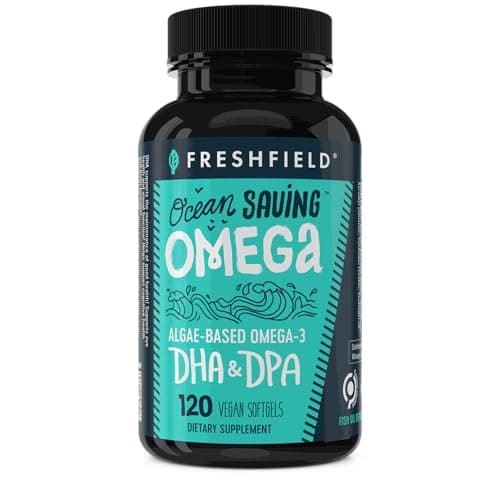 Ocean Saving Omega 3, Premium, Sustainably Sourced, Highest Levels of DHA per Capsule, w/DPA, Carrageenan Free Capsules, 4-Month Supply