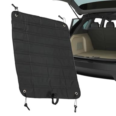 Trunk Bumper Protector - Foldable Cargo Mat, Impacts-Resistant SUV Liner | Waterproof, Heavy-Duty Protector for Large Vehicles, Ideal for Dogs, Pets, and High-Impacts- Use in All Types of Weather