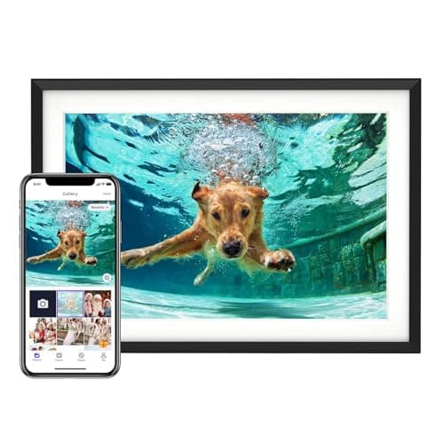 Euphro 10.1'' Digital Picture Frame with 32GB Storage, WiFi Digital Photo Frame with 1280x800 IPS Touch Screen, Share Photos/Videos and Send Best Wishes via Free App