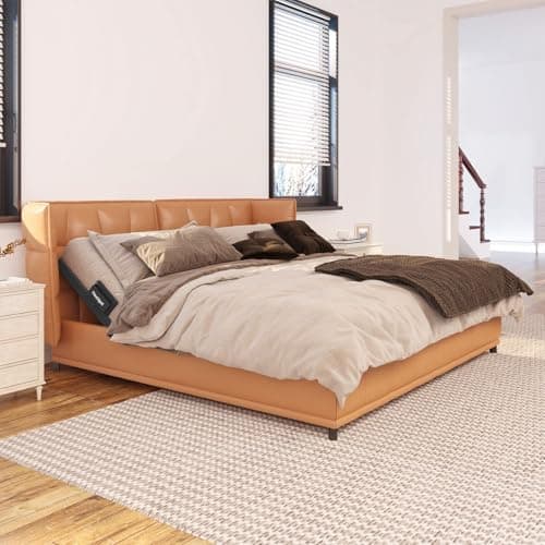 FLEXISPOT S6 Adjustable Bed Frame Base Queen, Quick Assembly, Massage, Zero Clearance, Whisper Quiet Durable Motor, Zero Gravity, Mattress Holder, Anti-Snore, Wireless.